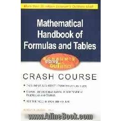 Mathematical handbook of formulas and tables