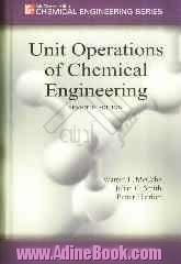 Unit operations of chemical engineering