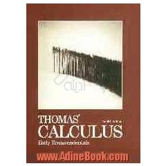 Thomas' calculus early transcendentals: based on the original work