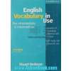 English vocabulary in use Pre intermediate &amp; intermediate