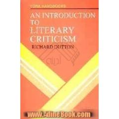 An introduction to literary criticism