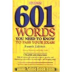 601 words you need to know to pass your exam