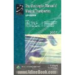 The Washington manual of medical therapeutics