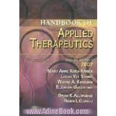 Handbook of applied therapeutics