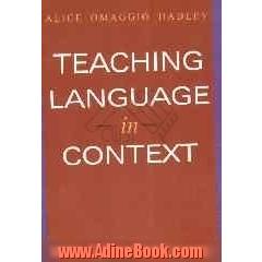 Teaching language in context