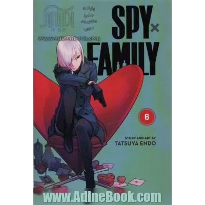 Lمانگا 6 (SPY FAMILLY:خانواده جاسوس)،(انگلیسی)،(کمیک استریپ)،(تک زبانه)L