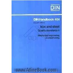 Din handbook 404 (English edition) iron and steel quality standards 4 mechanical engineering and ...