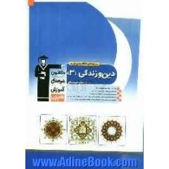 مجموعه طبقه بندی شده دین و زندگی (3) سال سوم دبیرستان: پیام آیات، اندیشه و تحقیق و تدبر در آیات، درسنامه ی جامع مطابق با آخرین تغییرات کتاب درس