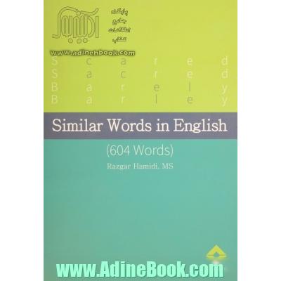 Similar words in English (604 words)