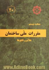 مقررات ملی ساختمان ایران: مبحث بیستم: علائم و تابلوها