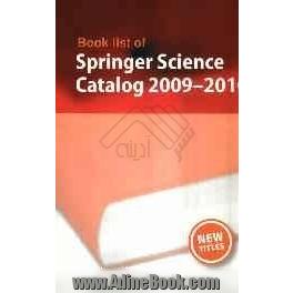 فهرست کتابهای ناشر اشپرینگر 2010 - 2009