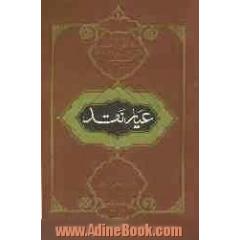 عیار نقد: مجموعه مقالاتی در حوزه مبانی نظری نقد به قلم گروهی از نویسندگان