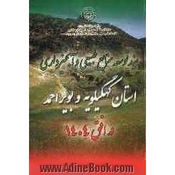 سند توسعه منابع طبیعی و آبخیزداری استان کهگیلویه و بویراحمد در افق 1404