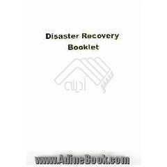 Disaster recovery booklet