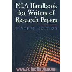 MLA handbook for writers of research papers