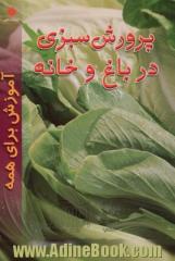 پرورش سبزی و سبزی کاری در باغ و خانه