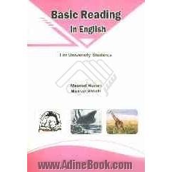 Basic reading in English for university students