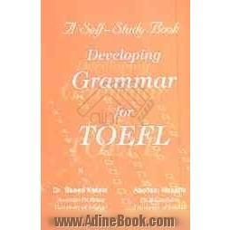 Developing grammar for Toefl