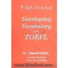 Developing vocabulary for Toefl