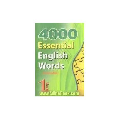 کتاب 4000 Essential English Words: Book 1 (intermadiate) ~آی.اس.پی ...