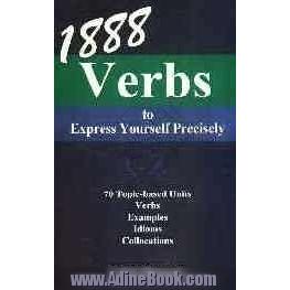 1888 verbs to express yourself precisely