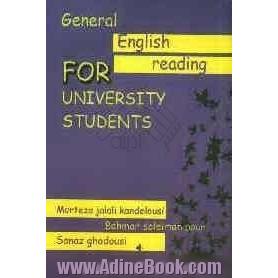 General English readings for universiy students