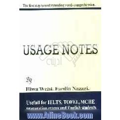 Usage note