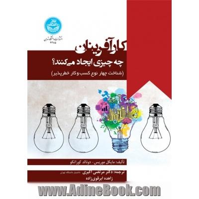 کارآفرینان چه چیزی ایجاد می کنند: شناخت چهار نوع کسب و کار خطرپذیر