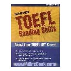 Peterson's master TOEFL: reading skills