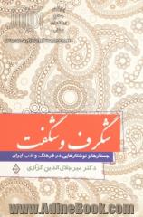 شگرف و شگفت (جستارها و نوشتارهایی در فرهنگ و ادب ایران)