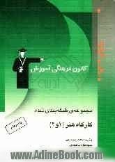 مجموعه ی طبقه بندی شده کارگاه هنر (1 و 2) شامل: برگزیده نکات درسی، نمونه سوالات امتحانی، پرسش های چهارگزینه ای از کنکورهای سراسری، آزاد