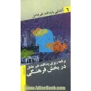 آشنایی با پدافند غیرعامل: برنامه ریزی پدافند غیرعامل در بخش فرهنگی