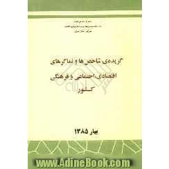 گزیده  شاخص ها و نماگرهای اقتصادی، اجتماعی و فرهنگی کشور بهار 1385