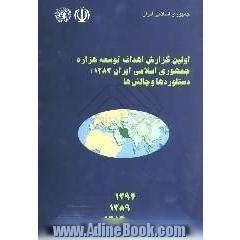 اولین گزارش اهداف توسعه هزاره جمهوری اسلامی ایران (1383): دستاوردها و چالش ها