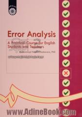 Error analysis: a practical course for English students and teachers