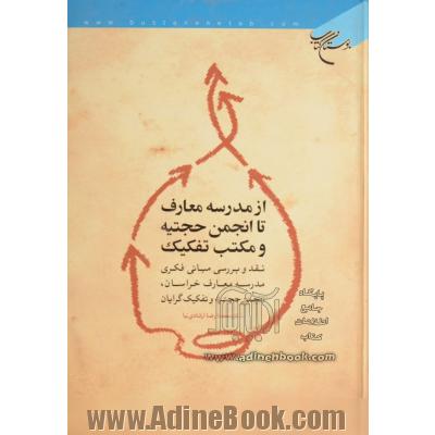 از مدرسه معارف تا انجمن حجتیه و مکتب تفکیک: نقد و بررسی مبانی فکری مدرسه معارف خراسان، انجمن حجتیه و تفکیک گرایان