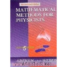 Mathematical methods for physicists