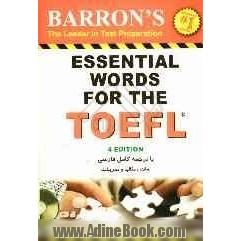 Barron's essential words for the TOEFL