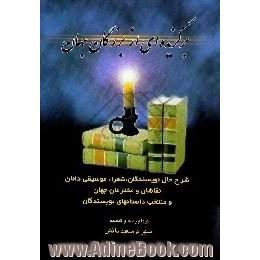 برگزیده ای از بزرگان جهان،  شرح حال نویسندگان،  شعرا،  موسیقی دانان،  نقاشان و مخترعان جهان و منتخب