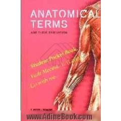 Anatomical terms and their derivation