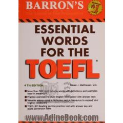essential words for the TOEFL  4th editon